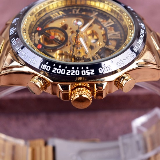 Orologio da Uomo BO-3053 - Argento / Nero