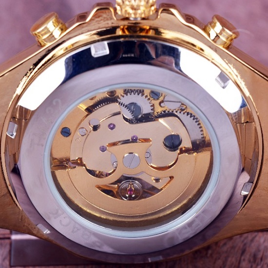 Orologio da Uomo BO-3053 - Argento / Nero