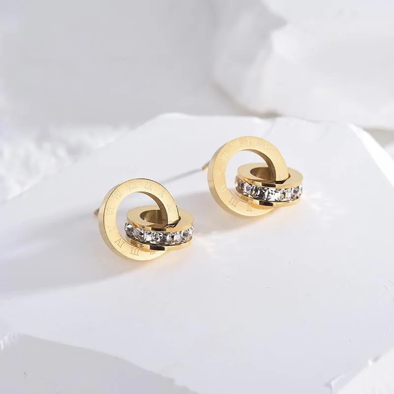 Orecchini CA-28399 - Oro Rosa