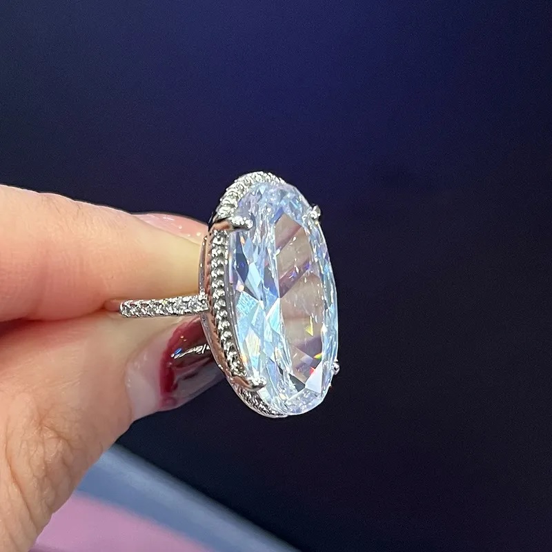 Anello CA-29922 - Argento / Viola Chiaro / 55mm