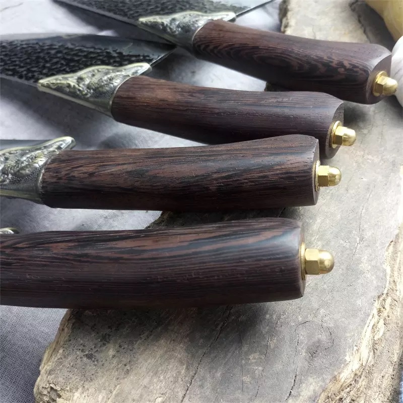 Coltello da cucina Dragon - Chef / Marrone