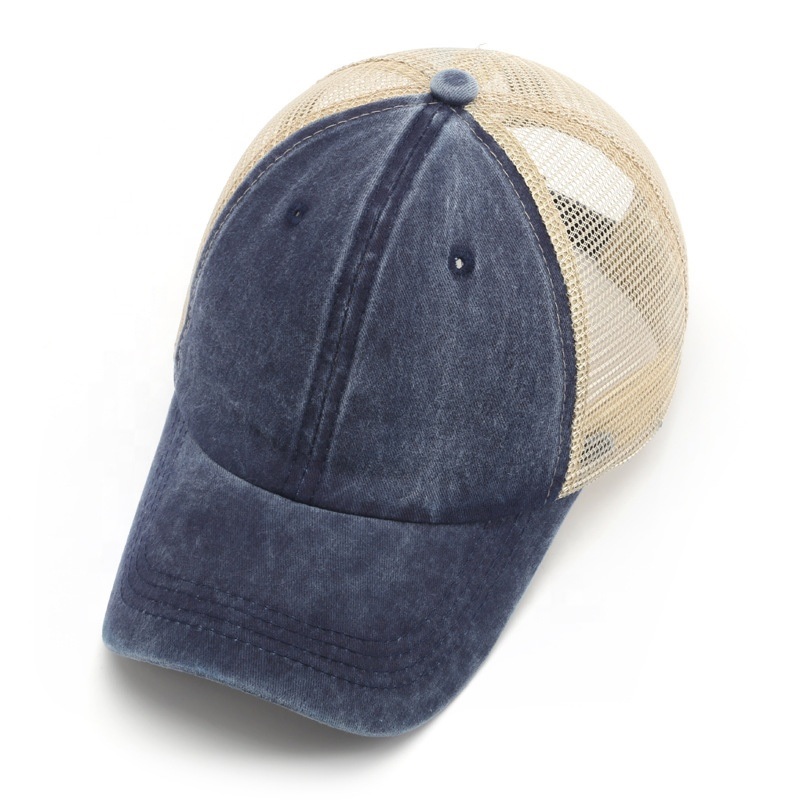 Berretto con visiera EA-16014 - Blu Scuro