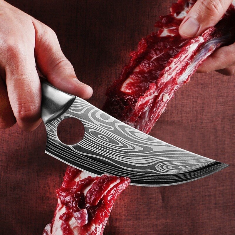 Coltello da cucina FU-18431 - Argento / Senza custodia