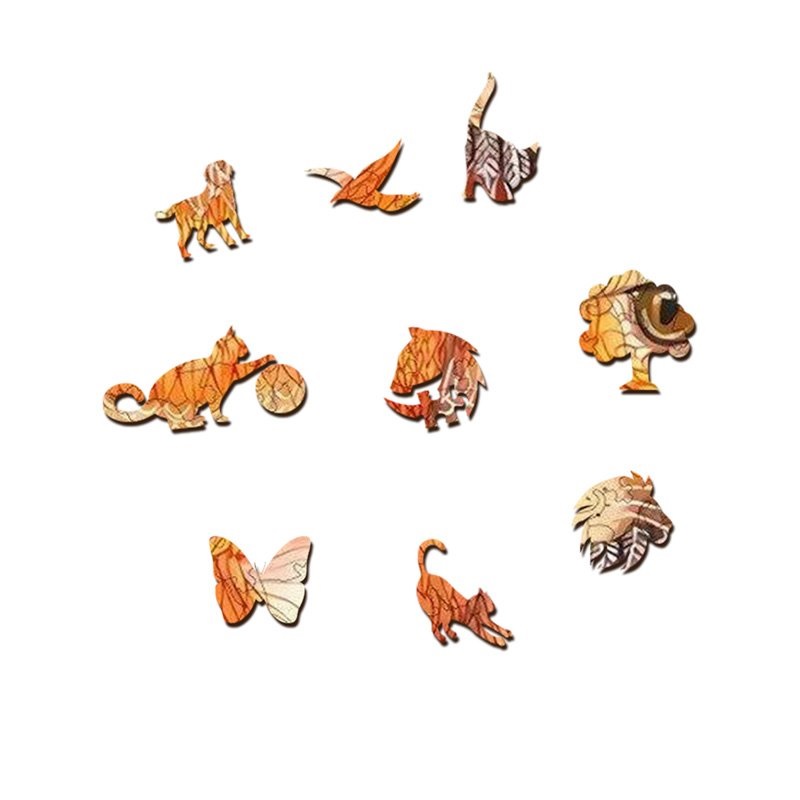 Puzzle in legno - Katze / S