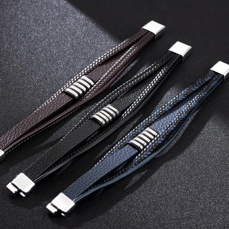 Bracciale MA-33286 - Blu / 21,5cm