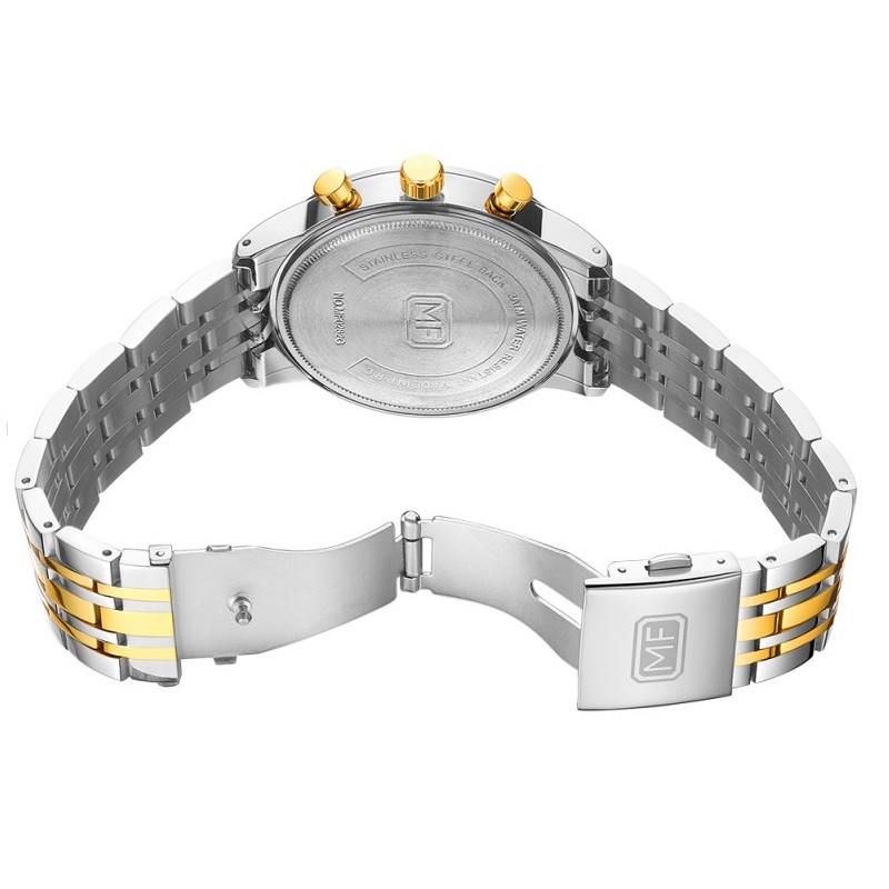 Orologio Mini Focus MD-23876 - Argento / Nero