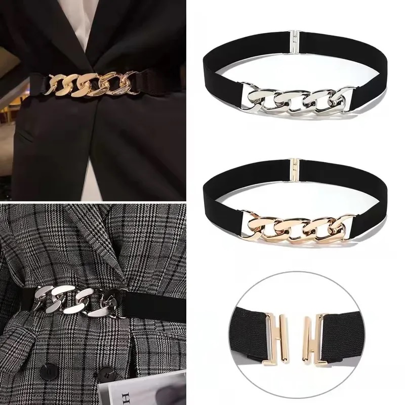 Cintura CH-29182 - Nera / Oro