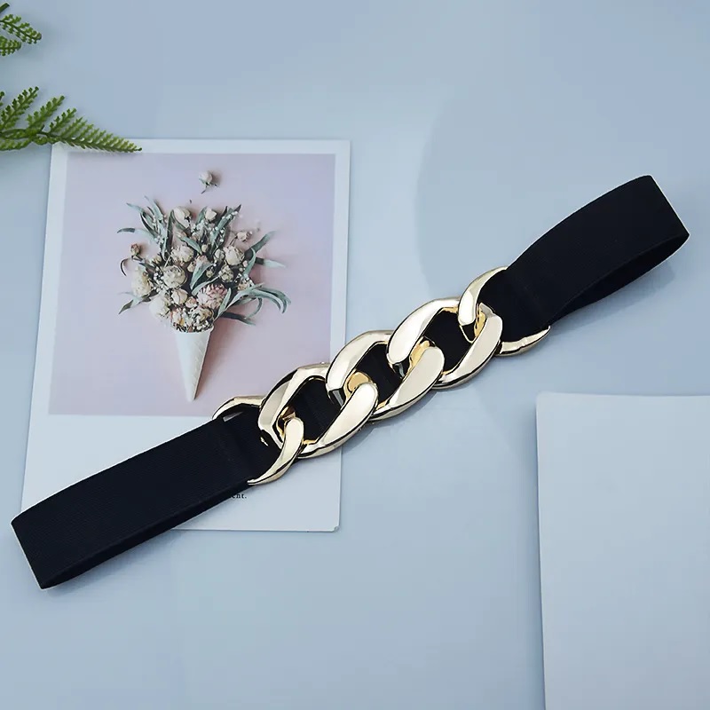 Cintura CH-29182 - Nera / Oro