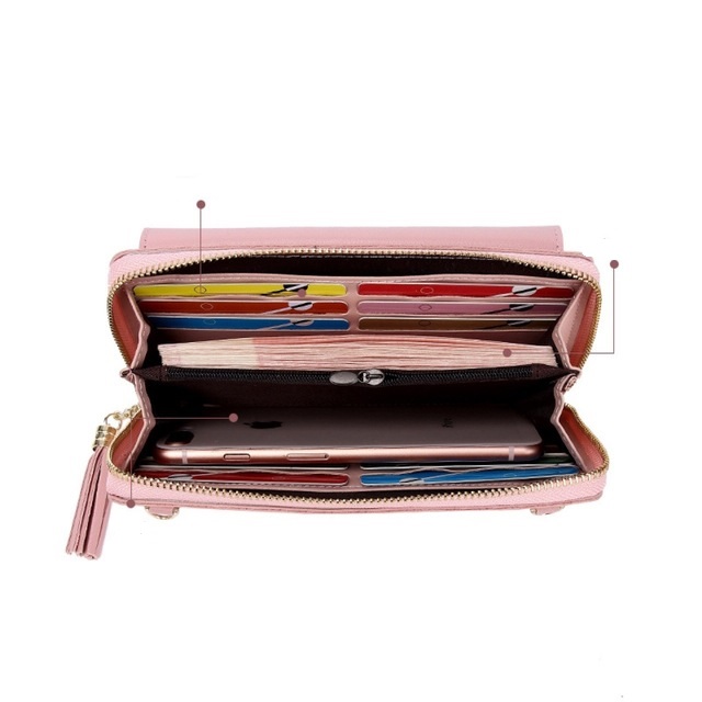 Portafoglio ST-12686 - Rosa Chiaro