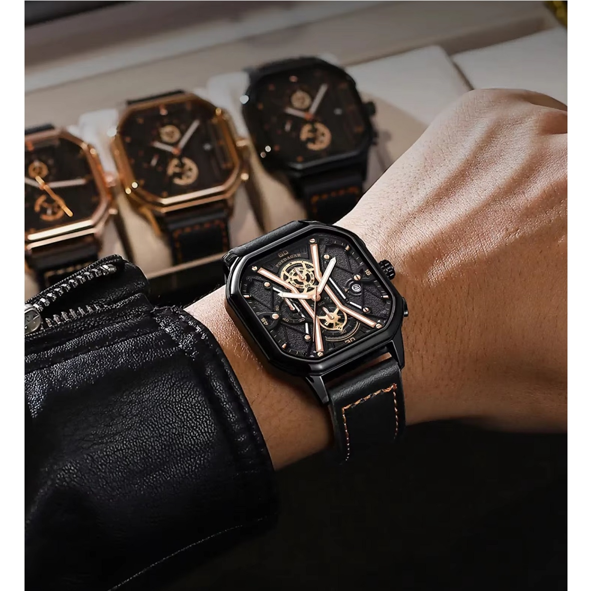 Orologio POEDAGAR GE-35012 - Nero