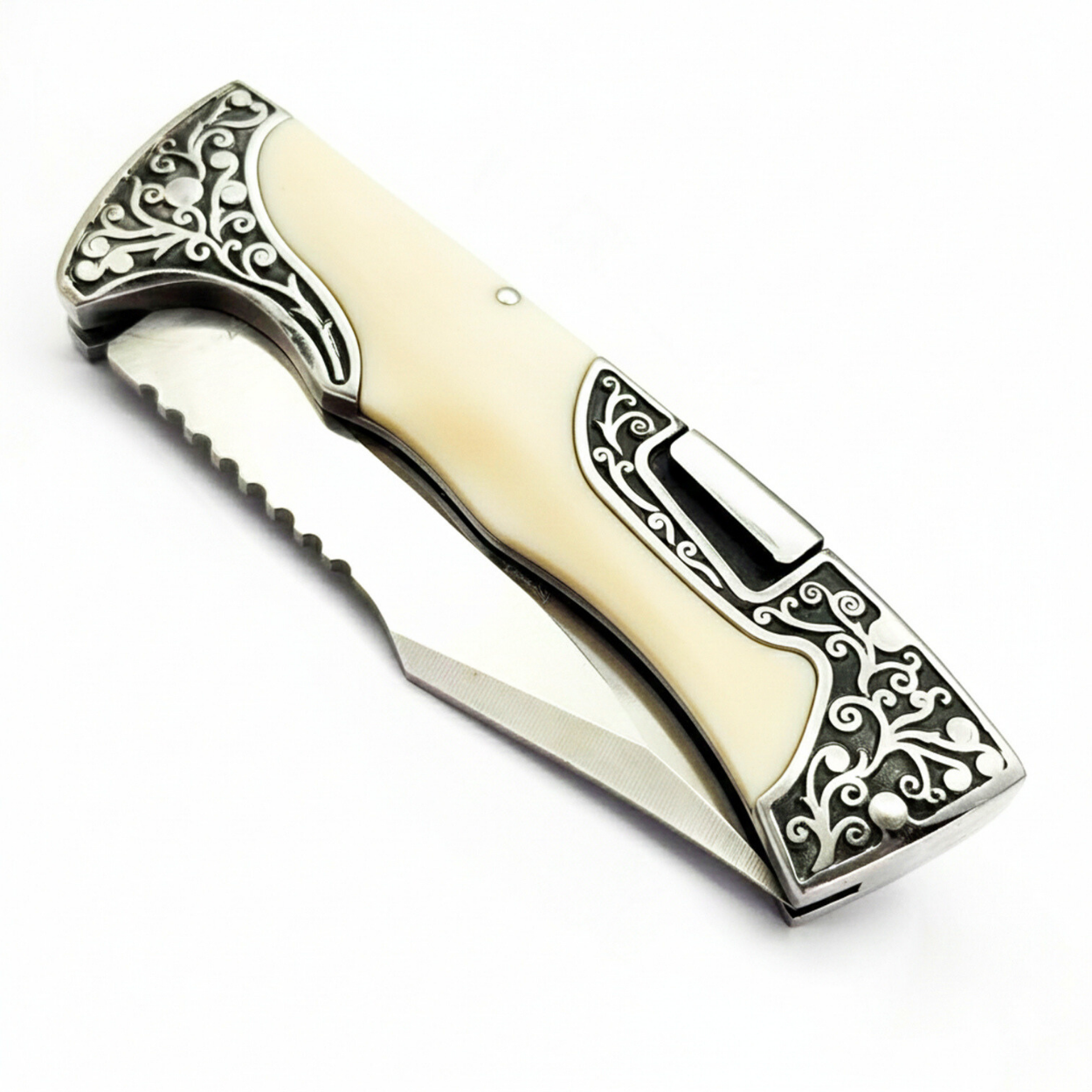 Coltello pieghevole da esterno CO-18062 - Marrone