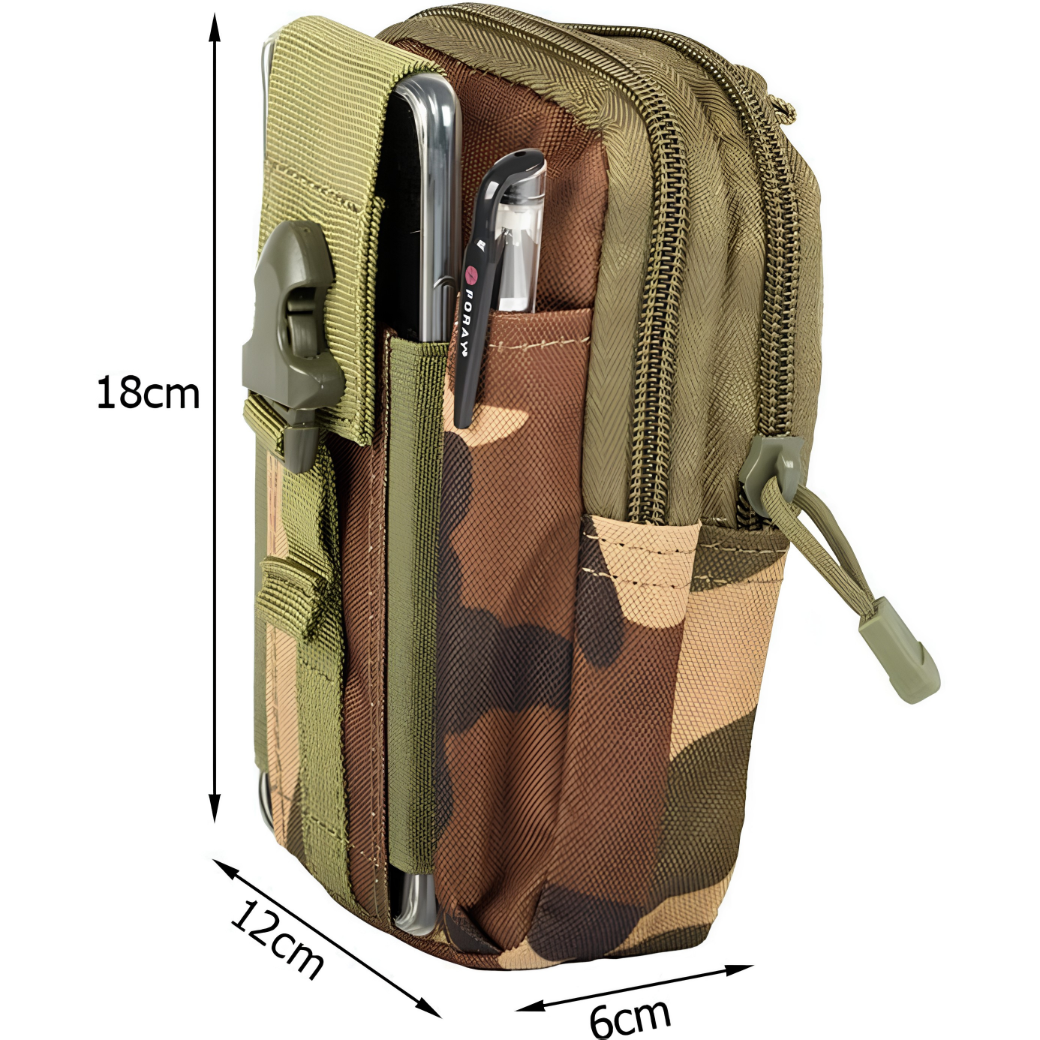 Borsa da cintura rimovibile - Mimetica / Tipo2