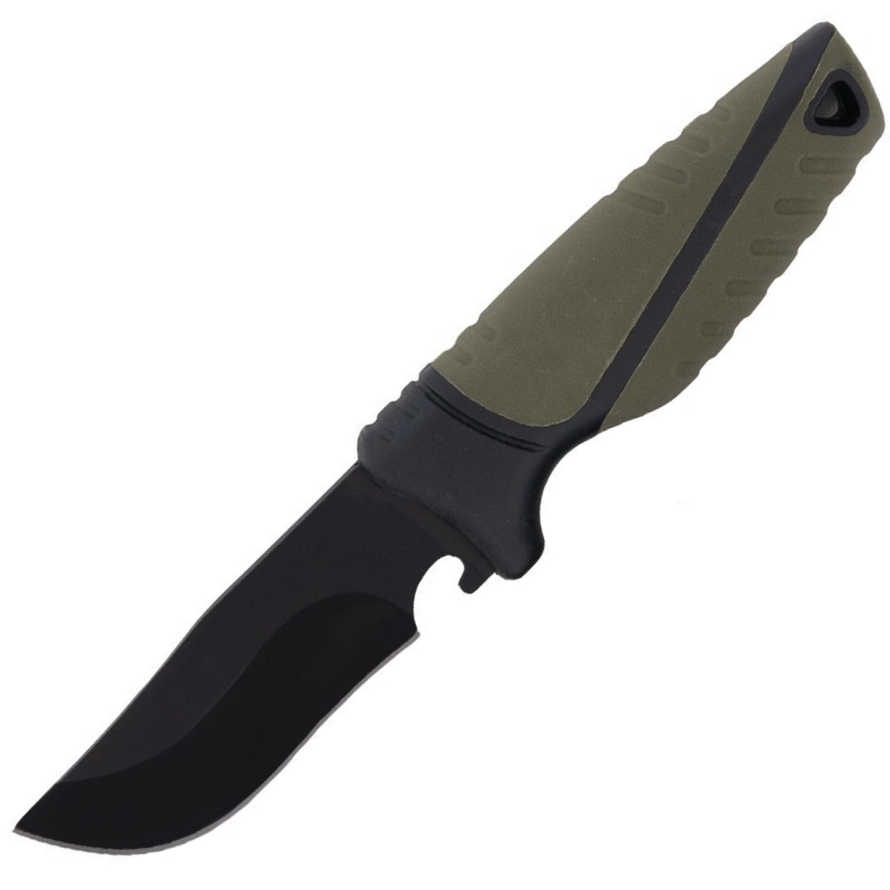 Coltello Outdoor CHB - 41021 - Nero / Verde / Tipo3