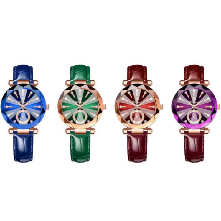 Orologio da Donna BINBOND BD-41270 - Verde / Oro