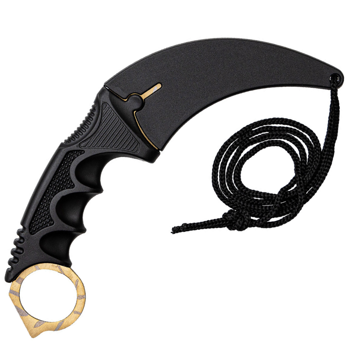 Coltello da esterno Karambit YL-42090 - Oro