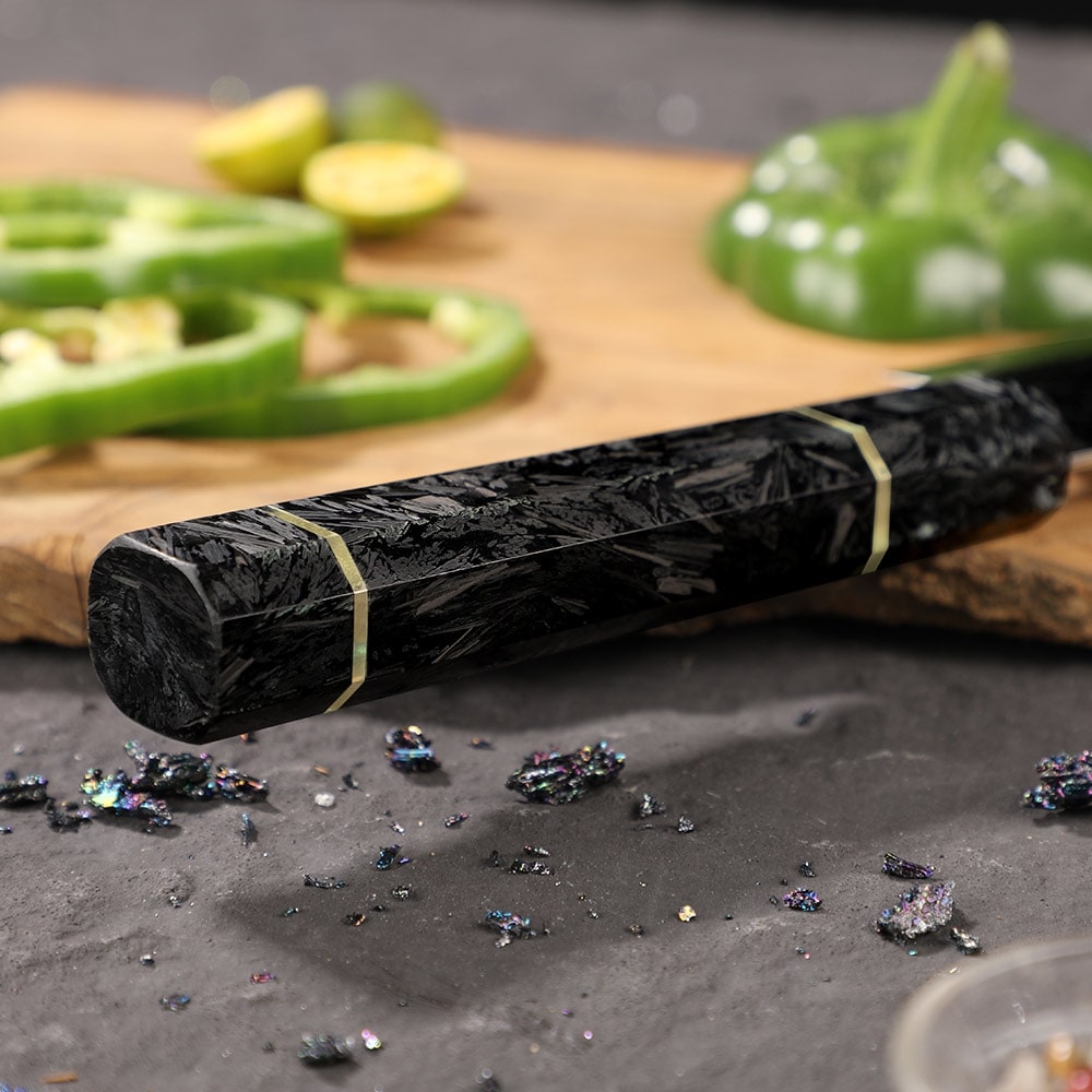 Coltello da cucina damascato TS-37456 - Kiritsuke / Nero