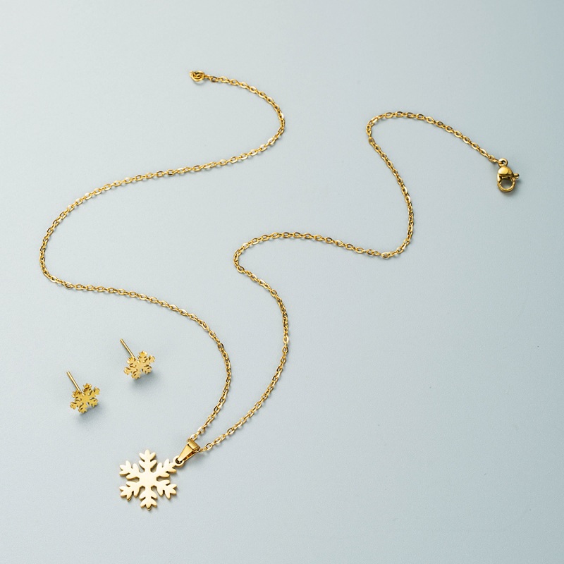Set Fiocco di Neve - Oro