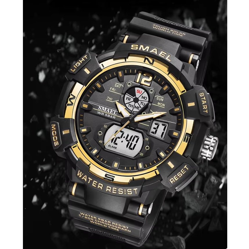 Orologio SMAEL DA-29416 - Nero / Bianco