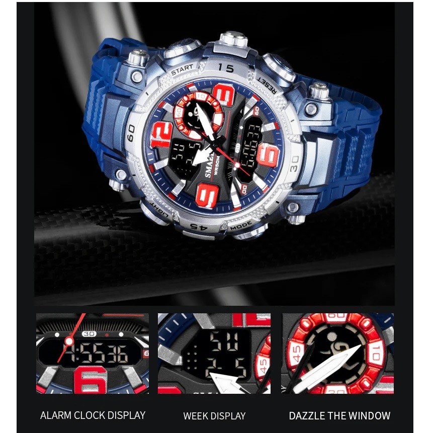 Orologio SMAEL JA-29477 - Nero