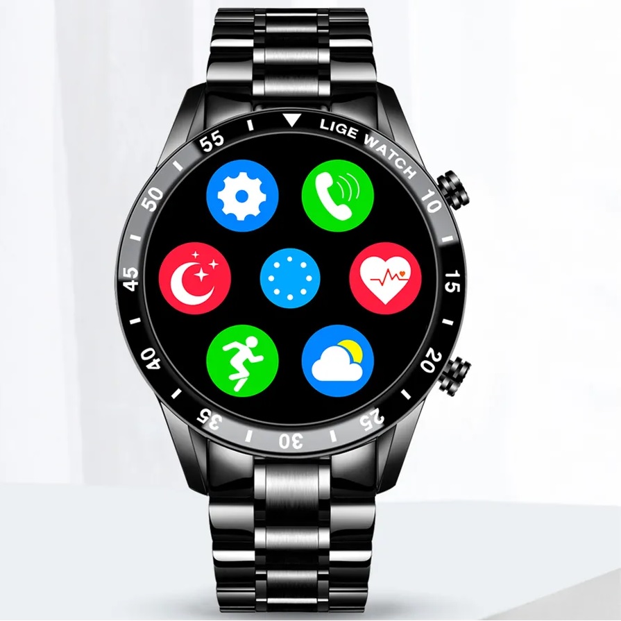 Smart Orologio LIGE LU-23958 - Nero