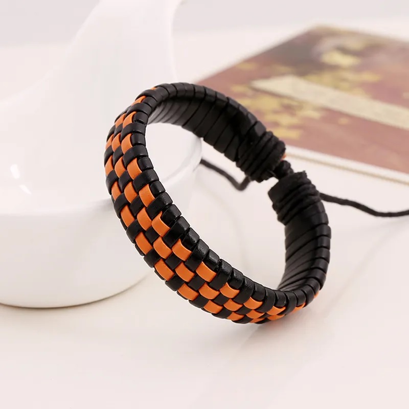 Bracciale TE-33210 - Nero / Arancione