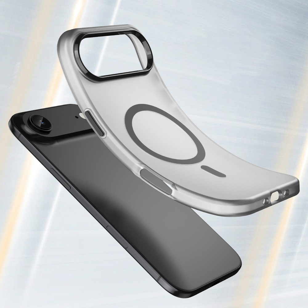 Custodia Abrasiva Magnetica per Apple iPhone 17 Air - Bianco