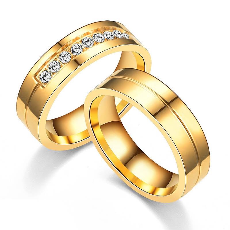 Anello da donna VE-17359 - Oro / 59mm