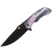 Coltello pieghevole da esterno A3257 - Rosa
