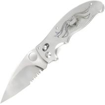 Coltello pieghevole da esterno C3961 - Argento