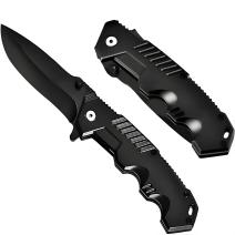 Coltello pieghevole da esterno JF-39393 - Nero