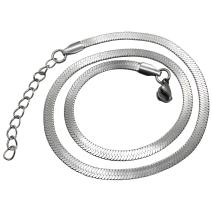 Collana GL-34684 Tipo2 - Argento / 45cm / 3mm