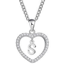 Collana Lettera - S / Argento