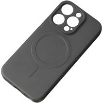 Cover in silicone MagSafe per Samsung Galaxy A17 - Nero
