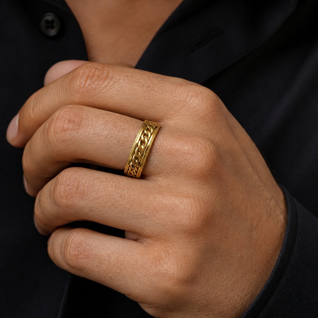 Anello CH-16866 - Oro / 57mm