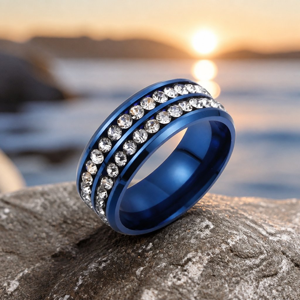 Anello KE-16958 - Blu / 57mm