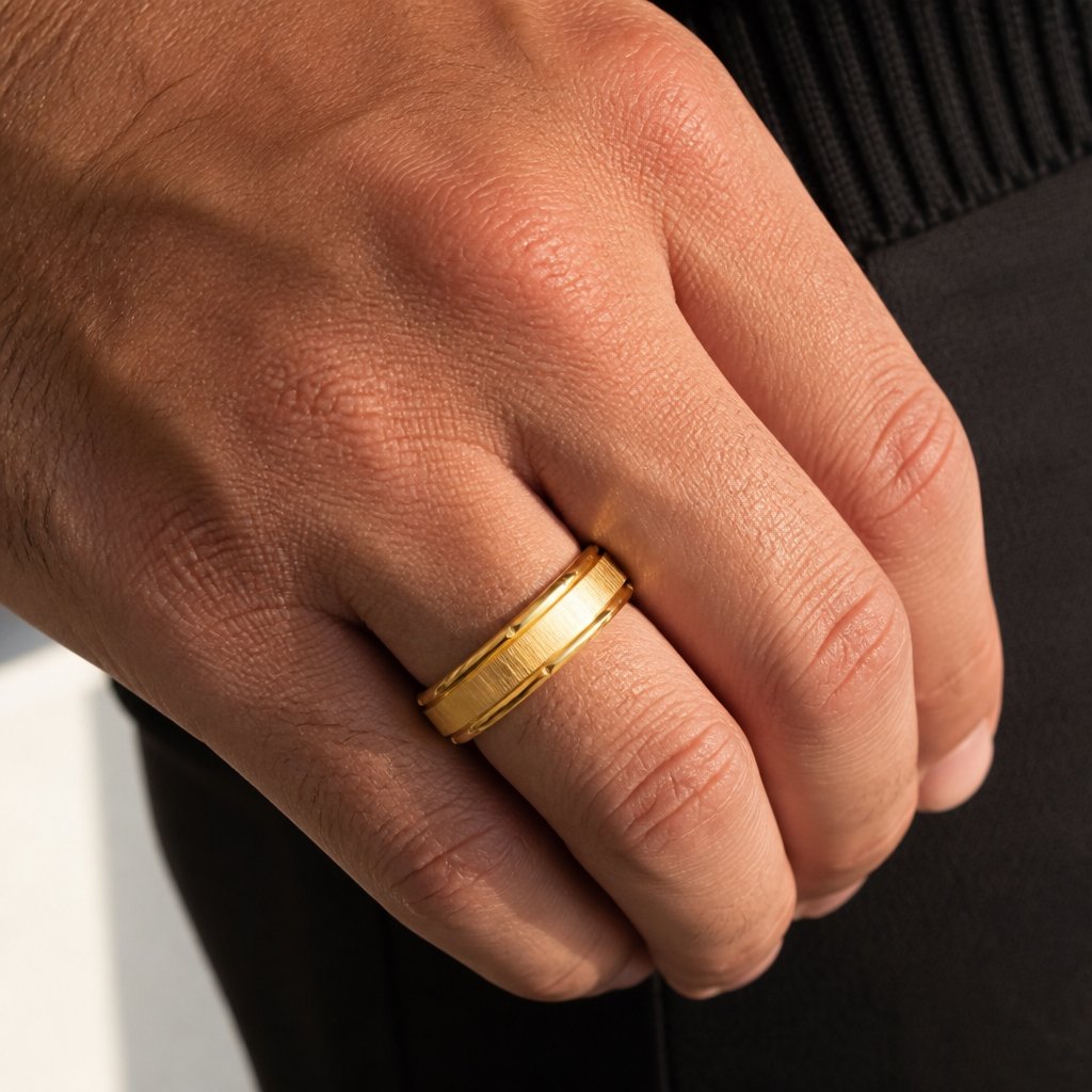 Anello TR-17135 - Oro / 57mm