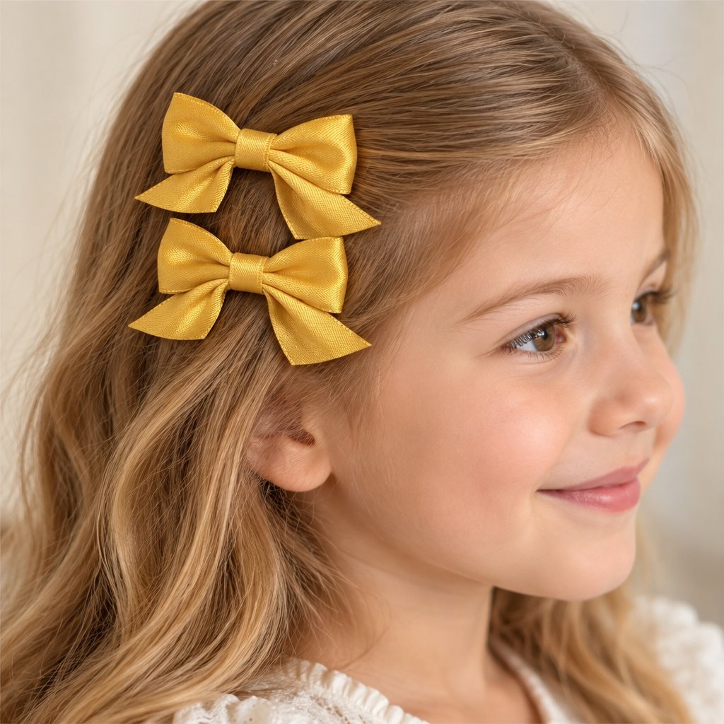 Fermagli per capelli Fiocco - Oro