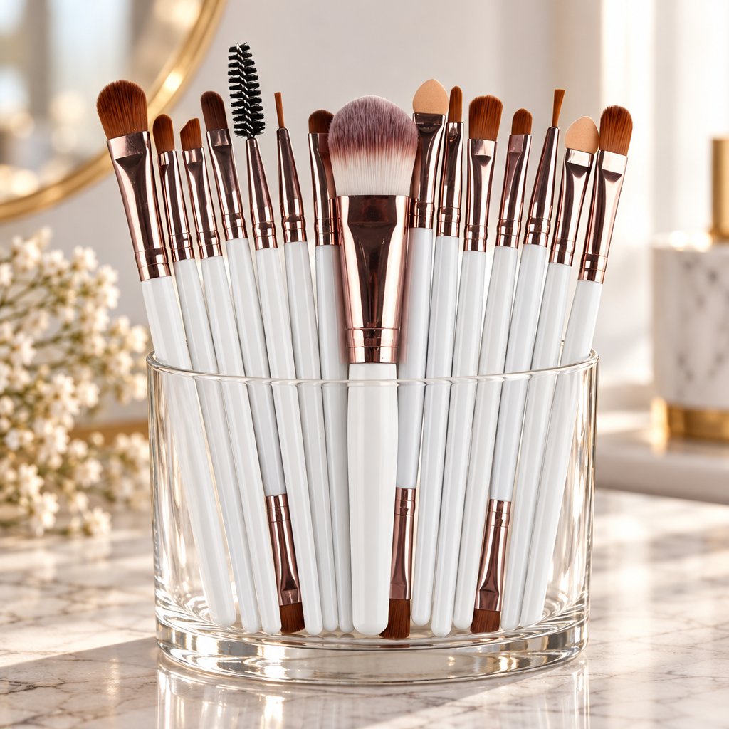 Pennelli per trucco LO-4519 - Bianco